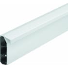 OBO BETTERMANN - REHAU - Sockelleistenkanal SL-T Set 20x70 Tepp. 9010 Polyvinylchlorid reinweiß RAL 9010