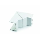 OBO BETTERMANN - REHAU - Inneneck AXIS 40x60 9010 111x60x111 Polycarbonat/Acrylnitril-Butadien-Styrol reinweiß RAL 9010