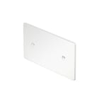 OBO BETTERMANN - REHAU - Blindabdeckung SL 9001 Polycarbonat/Acrylnitril-Butadien-Styrol cremeweiß RAL 9001
