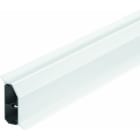 OBO BETTERMANN - REHAU - Sockelleistenkanal SL-L Set 20x50 Dichtl. 9010 Polyvinylchlorid reinweiß RAL 9010