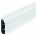 OBO BETTERMANN - REHAU - Sockelleistenkanal SL-L Set 20x70 Dichtl. 9010 Polyvinylchlorid reinweiß RAL 9010