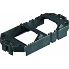 OBO BETTERMANN - Montageträger für Kommunikationstechnik 165x76x25 Polyamid graphitschwarz RAL 9011