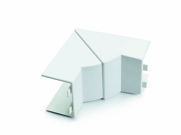 OBO BETTERMANN - REHAU - Inneneck AXIS 60x110 9010 132x110x132 Polycarbonat/Acrylnitril-Butadien-Styrol reinweiß RAL 9010