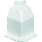 OBO BETTERMANN - REHAU - Außeneck SL-L 20x50 9010 Polyvinylchlorid reinweiß RAL 9010