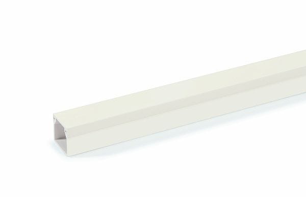 OBO BETTERMANN - REHAU - Leitungsführungskanal LE Set 10x10 Kleb. 9010 2000x10x10 Polyvinylchlorid reinweiß RAL 9010