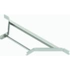 OBO BETTERMANN - Anbau-Abzweigstück für Kabelleiter 60x600 Edelstahl, rostfrei A2 1.4301 blank, nachbehandelt