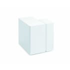 OBO BETTERMANN - REHAU - Außeneck SIGNA BASE 70x130 9010 119x137x140 Polycarbonat/Acrylnitril-Butadien-Styrol reinweiß RAL 9010