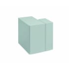 OBO BETTERMANN - REHAU - Außeneck SIGNA BASE 70x130 7035 Polycarbonat/Acrylnitril-Butadien-Styrol lichtgrau RAL 7035