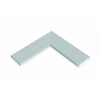OBO BETTERMANN - REHAU - Oberteil SIGNA STYLE für Flachwinkel el 14x80x280 Aluminium eloxiert