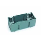 OBO BETTERMANN - REHAU - Geräteeinbaudose SIGNA CEE 2-fach 66x68x160 Polyamid blaugrau RAL 7031
