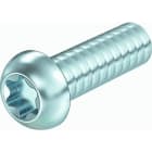 OBO BETTERMANN - Schraube mit Halbrundkopf abgeflacht, ISO7380-1 mit TX30 M6x20mm Stahl galvanisch verzinkt