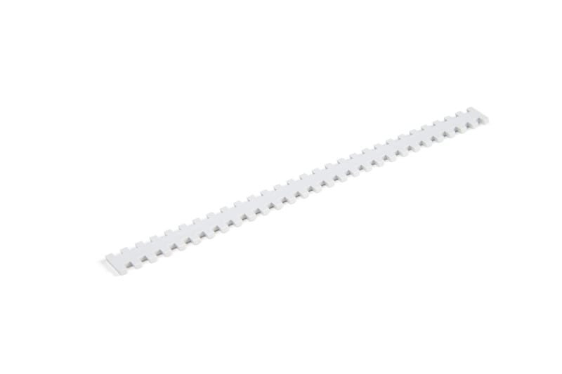 OBO BETTERMANN - REHAU - Haltezunge für Verdrahtungskanal 148x10x2 Polypropylen steingrau RAL 7030