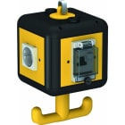 OBO BETTERMANN - HoverCube IP20, mit FI/LS VDE Polyamid graphitschwarz RAL 9011