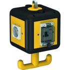 OBO BETTERMANN - HoverCube IP20, mit FI/LS NF Polyamid graphitschwarz RAL 9011