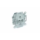 OBO BETTERMANN - REHAU - Datendose UAE-CAT6A iso 2 x 8 polig 60x70x40 Aluminium bandverzinkt