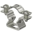 OBO BETTERMANN - Abstandschelle mit Langloch 17-20mm Edelstahl, rostfrei A4 1.4571