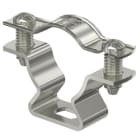 OBO BETTERMANN - Abstandschelle mit Langloch 20-25mm Edelstahl, rostfrei A2 1.4301