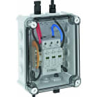 OBO BETTERMANN - Generatoranschlusskasten 1x1 PV-String auf 1 WR-MPP+MC4 1000V DC lichtgrau RAL 7035