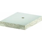OBO BETTERMANN - Brandschutzplatte gelocht 150x120x20 Glasfaserleichtbeton grau