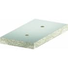 OBO BETTERMANN - Brandschutzplatte gelocht 220x120x20 Glasfaserleichtbeton grau