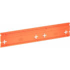 OBO BETTERMANN - Bohrschablone 160x31x6 Polypropylen orange