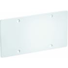 OBO BETTERMANN - UP/HW Deckel doppelte Ausführung 145x75x2 Polycarbonat/Acrylnitril-Butadien-Styrol weiß
