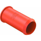 OBO BETTERMANN - HW Verbindungsstutzen für Hohlwanddose Ø14,5x28mm Polypropylen orange