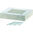 OBO BETTERMANN - Endstück EI60 für PLCS D060810 100x80 Glasfaserleichtbeton grau