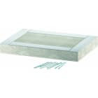 OBO BETTERMANN - Endstück EI60 für PLCS D061220 200x120 Glasfaserleichtbeton grau