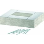 OBO BETTERMANN - Endstück EI90 für PLCD D090810 100x80 Glasfaserleichtbeton grau