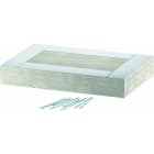 OBO BETTERMANN - Endstück EI90 für PLCD D091220 200x120 Glasfaserleichtbeton grau