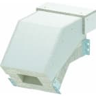 OBO BETTERMANN - Vertikalbogen fallend EI90 für PLCS D090810 100x80 Glasfaserleichtbeton grau