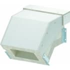 OBO BETTERMANN - Vertikalbogen fallend EI90 für PLCS D091220 200x120 Glasfaserleichtbeton grau
