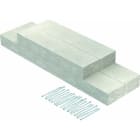 OBO BETTERMANN - Wandanschlusskragen EI90 für PLCS D091220 200x120 Glasfaserleichtbeton grau
