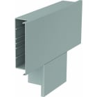 OBO BETTERMANN - T-Stück 400x210x80 Polyvinylchlorid steingrau RAL 7030