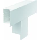 OBO BETTERMANN - T-Stück 400x130x100 Polyvinylchlorid reinweiß RAL 9010