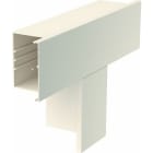 OBO BETTERMANN - T-Stück 400x130x100 Polyvinylchlorid cremeweiß RAL 9001