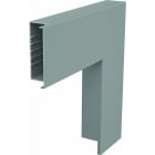 OBO BETTERMANN - Flachwinkel 470x170x80 Polyvinylchlorid steingrau RAL 7030