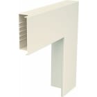 OBO BETTERMANN - Flachwinkel 470x170x80 Polyvinylchlorid cremeweiß RAL 9001