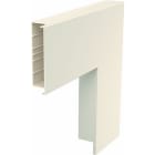 OBO BETTERMANN - Flachwinkel 560,5x210x80 Polyvinylchlorid cremeweiß RAL 9001