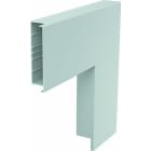 OBO BETTERMANN - Flachwinkel 560,5x210x80 Polyvinylchlorid lichtgrau RAL 7035