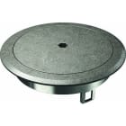 OBO BETTERMANN - Blinddeckel mit Innensechskant 140 mm Zinkdruckguss vernickelt-oxidiert
