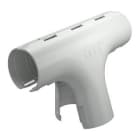 OBO BETTERMANN - Quick-Pipe-T-Stück M32 Polypropylen lichtgrau RAL 7035