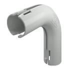 OBO BETTERMANN - Quick-Pipe-Bogen 90° M20 Polypropylen lichtgrau RAL 7035