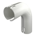 OBO BETTERMANN - Quick-Pipe-Bogen 90° M32 Polypropylen reinweiß RAL 9010