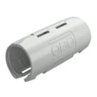 OBO BETTERMANN - Quick-Pipe-Verbindungsmuffe M16 Polypropylen lichtgrau RAL 7035