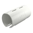 OBO BETTERMANN - Quick-Pipe-Verbindungsmuffe M32 Polypropylen reinweiß RAL 9010