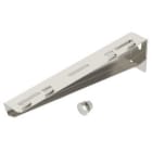 OBO BETTERMANN - Wand- und Stielausleger für Gitterrinne B310mm Edelstahl, rostfrei A4 1.4571 blank, nachbehandelt
