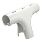 OBO BETTERMANN - Quick-Pipe-T-Stück M20 Polypropylen reinweiß RAL 9010