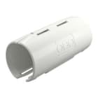 OBO BETTERMANN - Quick-Pipe-Verbindungsmuffe M25 Polypropylen reinweiß RAL 9010